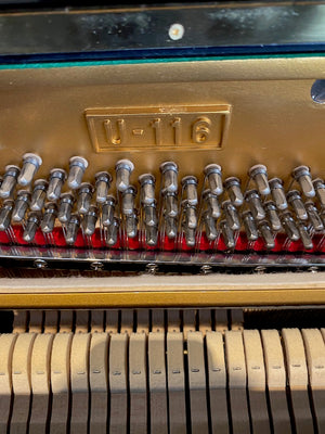 "Young Chang" U-116 Black Upright Piano