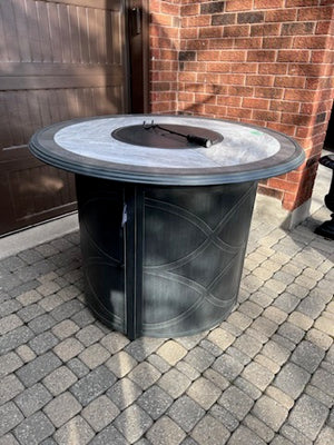 High-Top Propane Fire Pit Table (48")