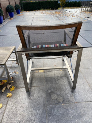 2 Outdoor Kingsley Bate 'Ibiza' Teak Club Chairs + Side Table