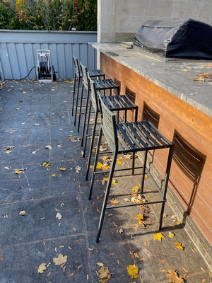 4 'Emu' Outdoor Bar Stools