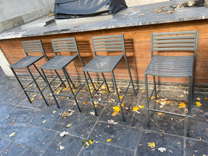 4 'Emu' Outdoor Bar Stools
