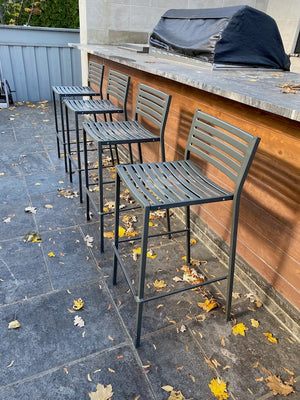 4 'Emu' Outdoor Bar Stools