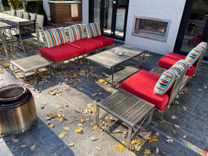 'Insideout' Outdoor Patio 5 Piece Sitting Set