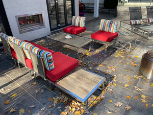 'Insideout' Outdoor Patio 5 Piece Sitting Set