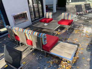 'Insideout' Outdoor Patio 5 Piece Sitting Set