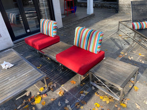 'Insideout' Outdoor Patio 5 Piece Sitting Set