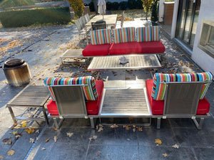 'Insideout' Outdoor Patio 5 Piece Sitting Set