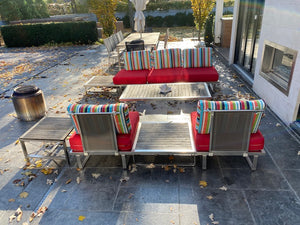 'Insideout' Outdoor Patio 5 Piece Sitting Set