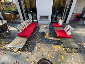 'Insideout' Outdoor Patio 5 Piece Sitting Set