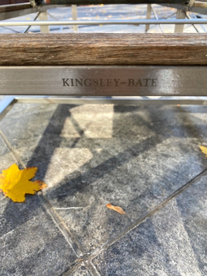 2 Outdoor Kingsley Bate 'Ibiza' Teak Chaise Lounge Chairs