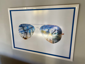 Hollywood Sunglasses Wall Art