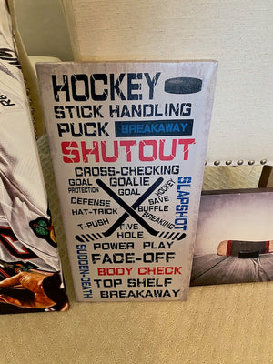 Hockey Wall Art Lot