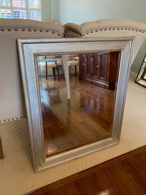 Ren-Wil Silver Framed Mirror