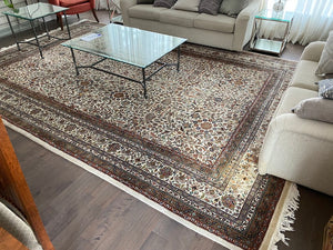 100% Wool Persian Rug- 14ft x 9ft