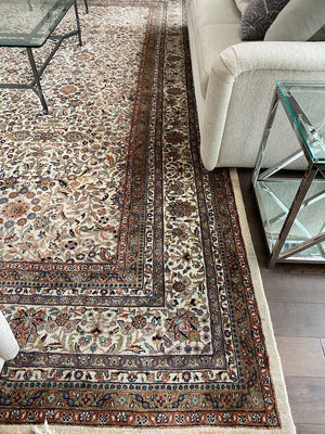 100% Wool Persian Rug- 14ft x 9ft