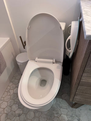 'Veneto Bath'  DUAL FLUSH SKIRTED TOILET 1.1/1.6 GPF-  (*3 toilets available)