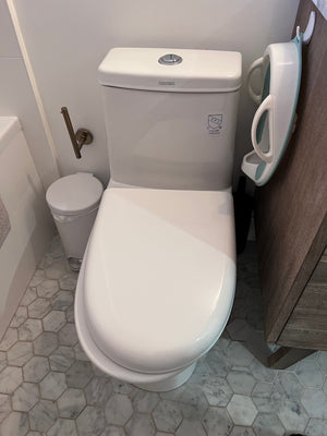 'Veneto Bath'  DUAL FLUSH SKIRTED TOILET 1.1/1.6 GPF-  (*3 toilets available)