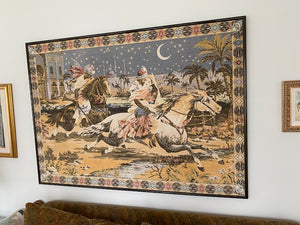 Large Wool Pictorial Carpet