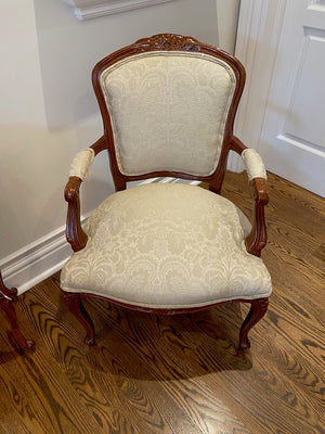 Pair of Louis XVI French Armchairs # 2