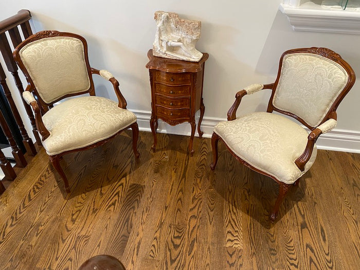 Pair of Louis XVI French Armchairs # 1
