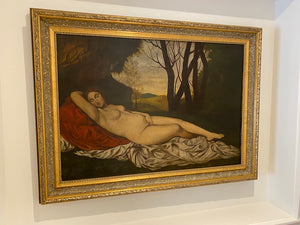 Reproduction Antique Painting- Nude Woman