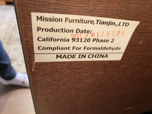 Mission Furniture T.V. Console