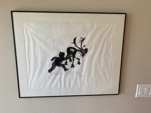 "The Traditional Way of Hunting" by Tivi Etook- Print