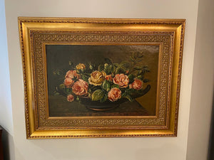 Reproduction Antique Painting- Flowers