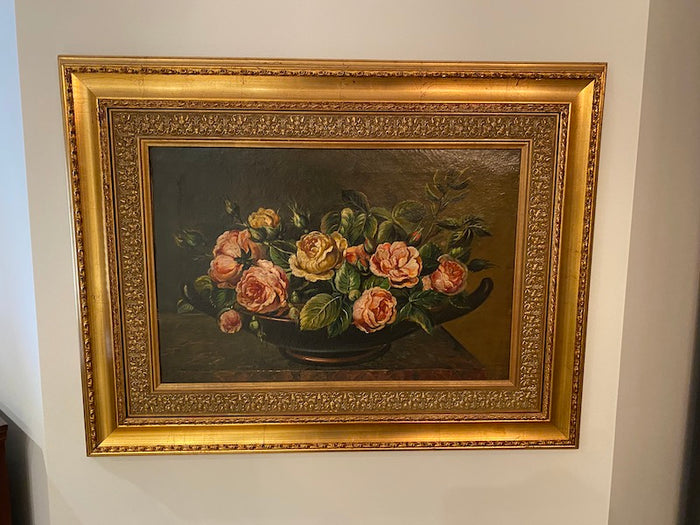 Reproduction Antique Painting- Flowers