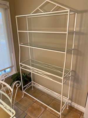 Baker's Rack, Glass Shelving