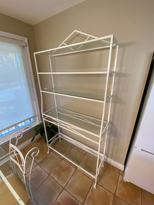 Baker's Rack, Glass Shelving