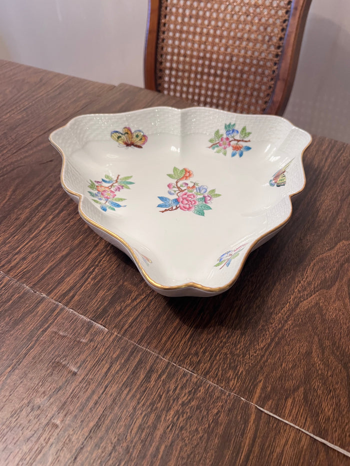 Herend 'Queen Victoria' Triangular Dish- 191/VA