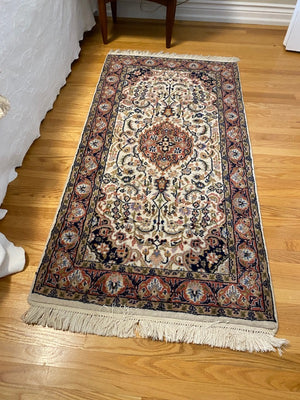 ELTE 100% Wool Rug -  5ft x 2ft