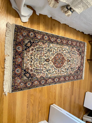 ELTE 100% Wool Rug -  5ft x 2ft