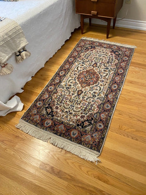 ELTE 100% Wool Rug -  5ft x 2ft