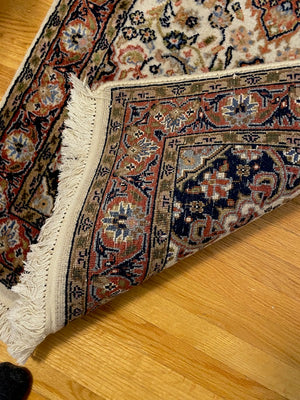 ELTE 100% Wool Rug -  5ft x 2ft