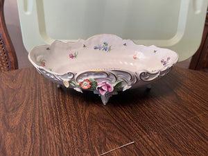 Dresden Oval Footed Bowl