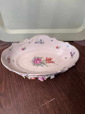 Dresden Oval Footed Bowl
