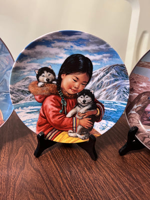 3 Nori Peter Collector Plates
