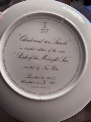 3 Nori Peter Collector Plates