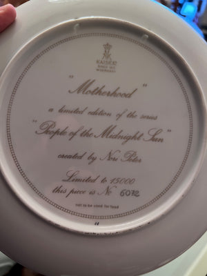 3 Nori Peter Collector Plates