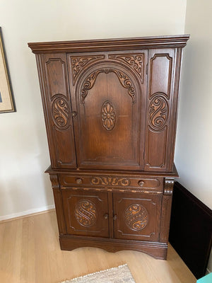 Vintage Solid Wood Cabinet