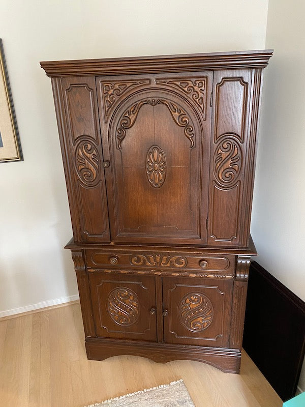 Vintage Solid Wood Cabinet