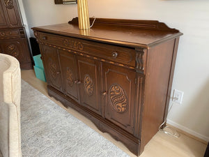Vintage Solid Wood Sideboard