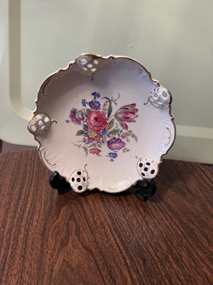 ROSENTHAL MOLIERE K 2824 DISH- KRONACH GERMANY W/GOLD TRIM