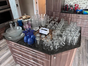 Miscellaneous Glassware, Vase and Kitchenware Lot