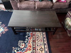 Black/Brown Coffee Table (*2 Available)