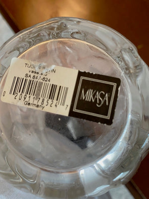 Mikasa Tulip Glass Vase