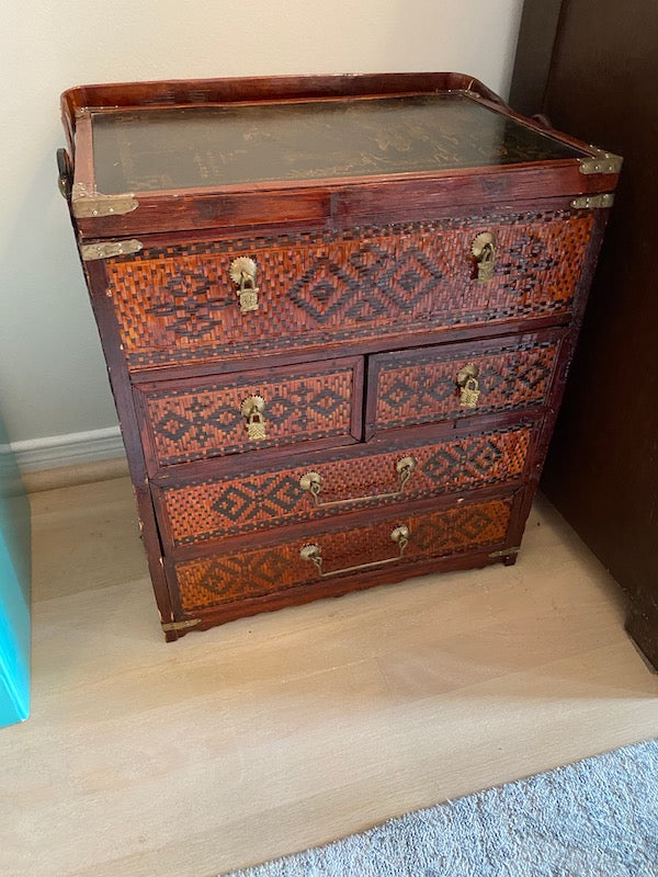 Unique Oriental Style Storage Box