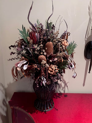 Faux Flower Arrangement